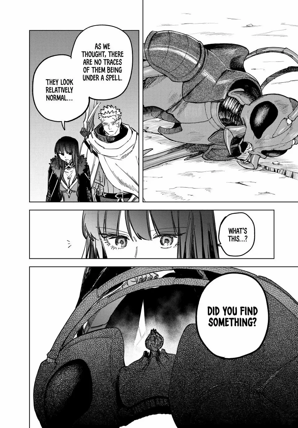 Read The Witch and the Mercenary Manga Online
