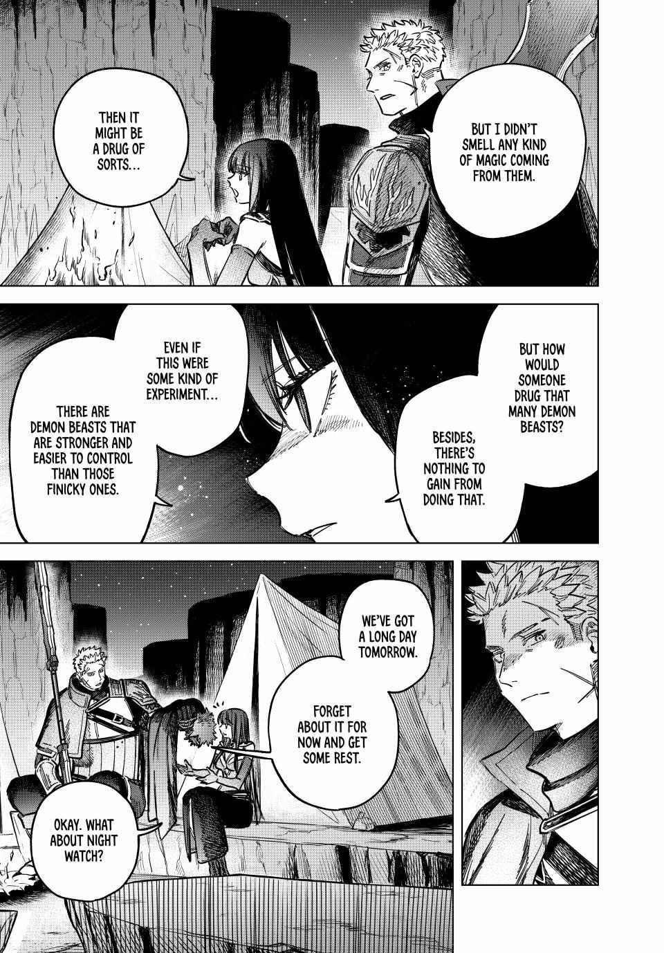 Read The Witch and the Mercenary Manga Online