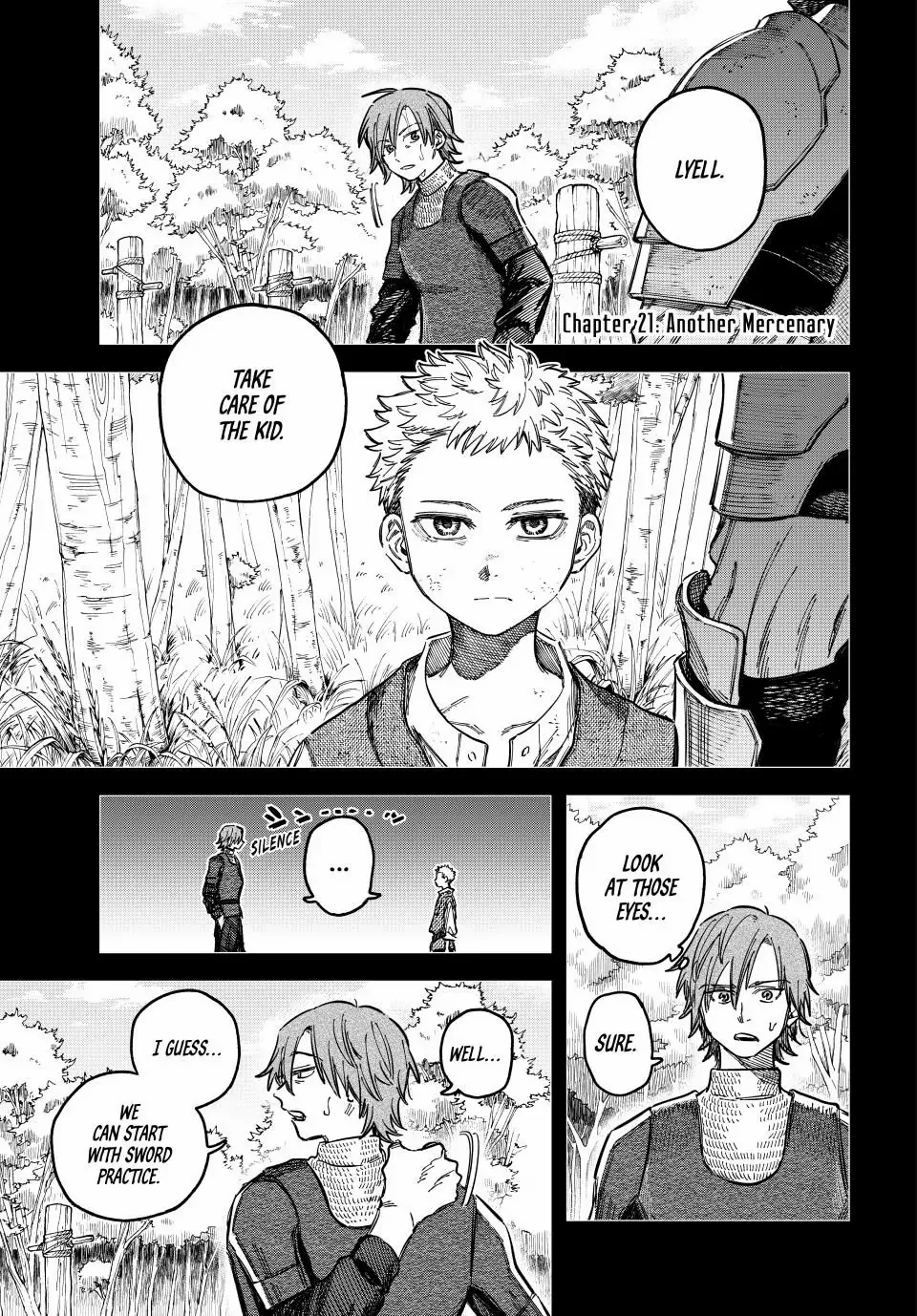 Read The Witch and the Mercenary Manga Online