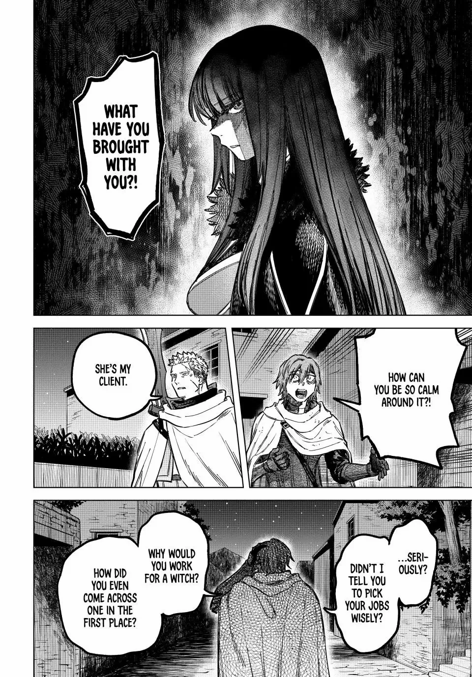 Read The Witch and the Mercenary Manga Online