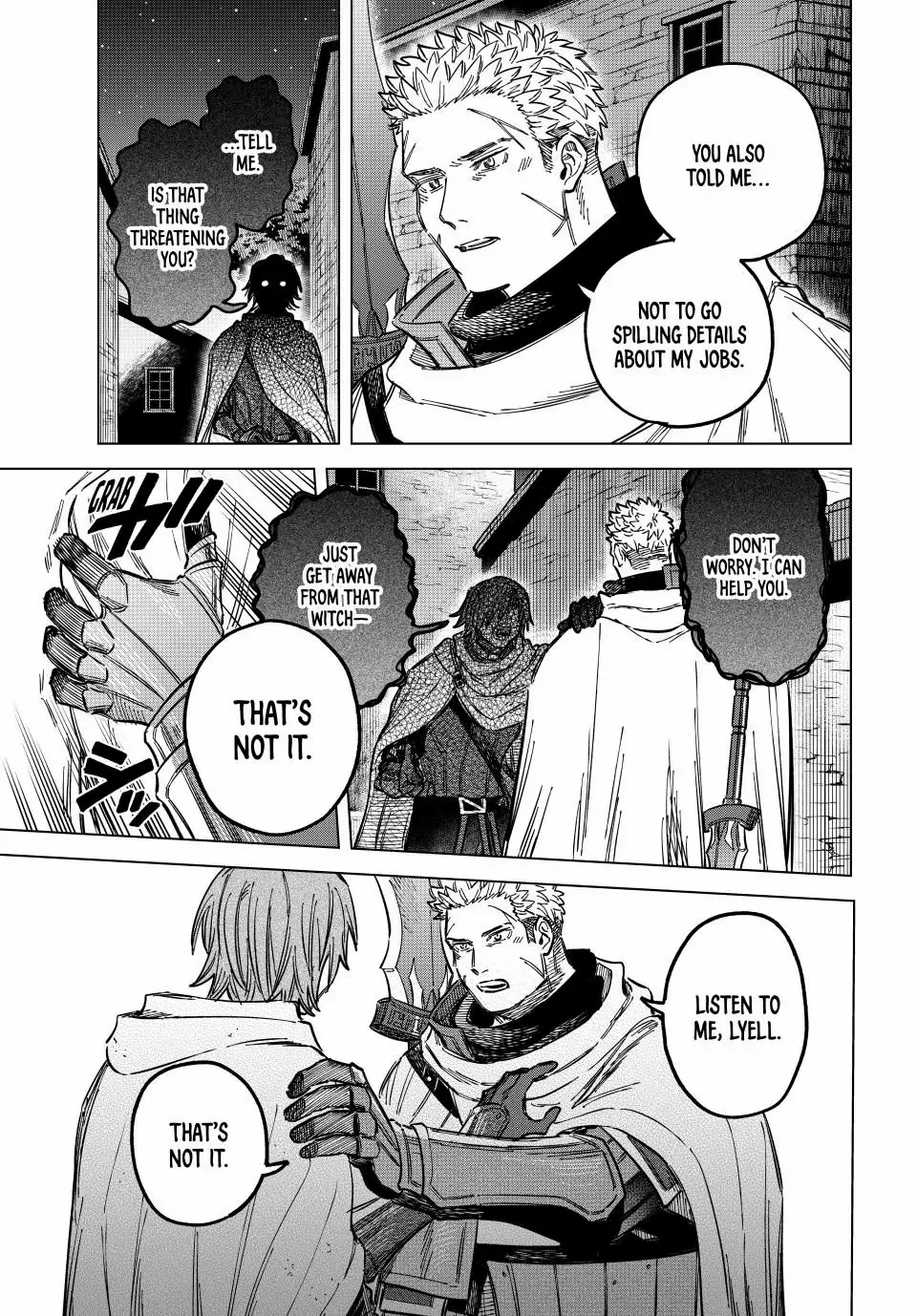 Read The Witch and the Mercenary Manga Online