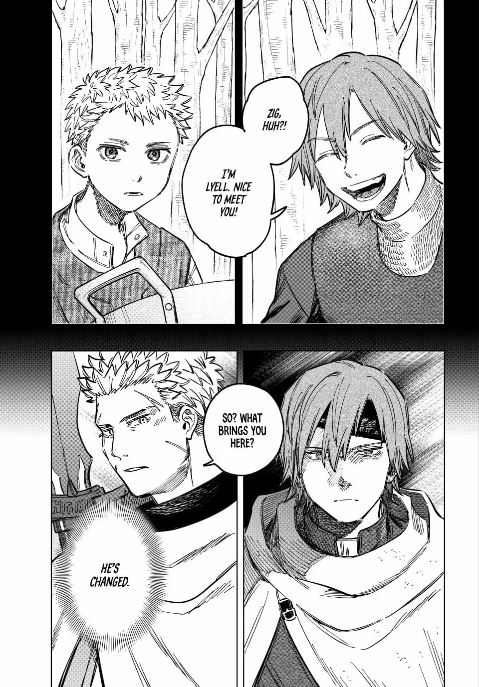 Read The Witch and the Mercenary Manga Online