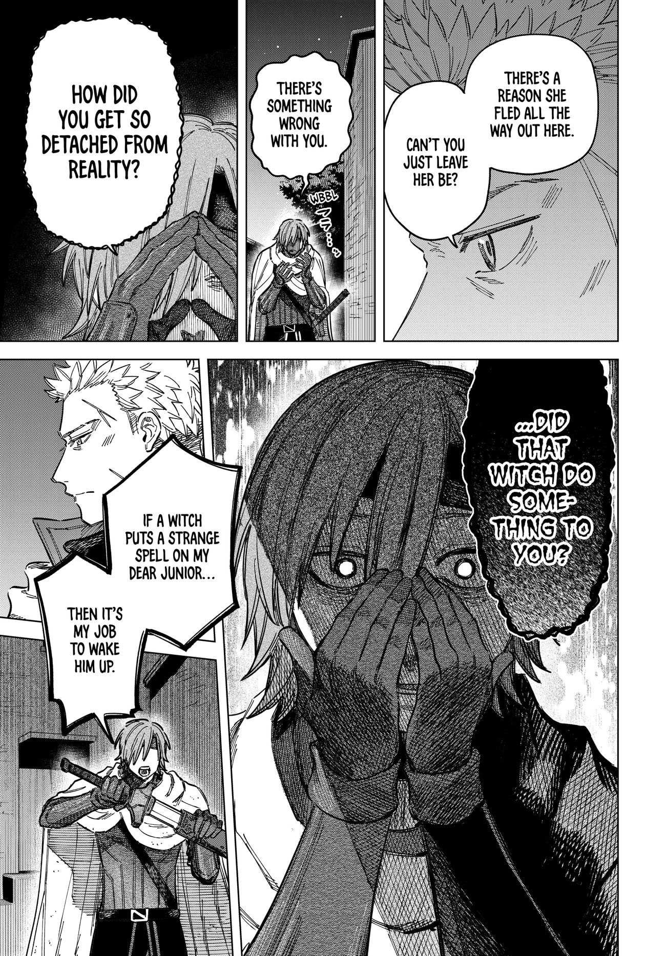 Read The Witch and the Mercenary Manga Online
