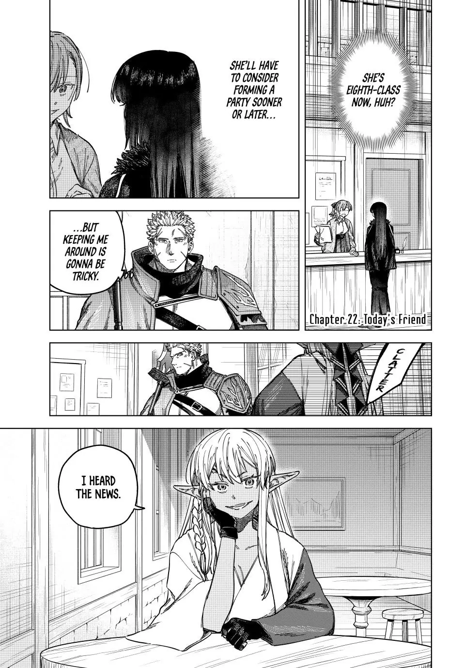 Read The Witch and the Mercenary Manga Online