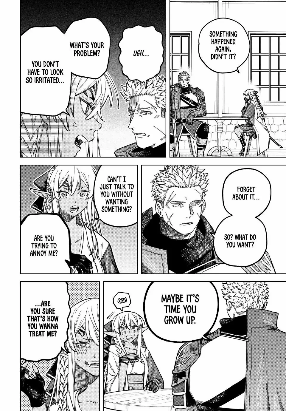 Read The Witch and the Mercenary Manga Online