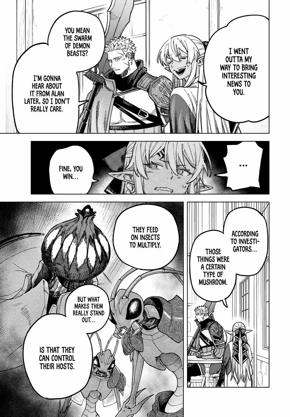 Read The Witch and the Mercenary Manga Online