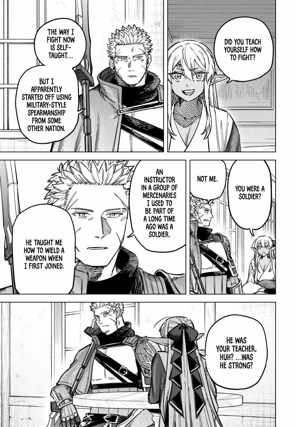 Read The Witch and the Mercenary Manga Online