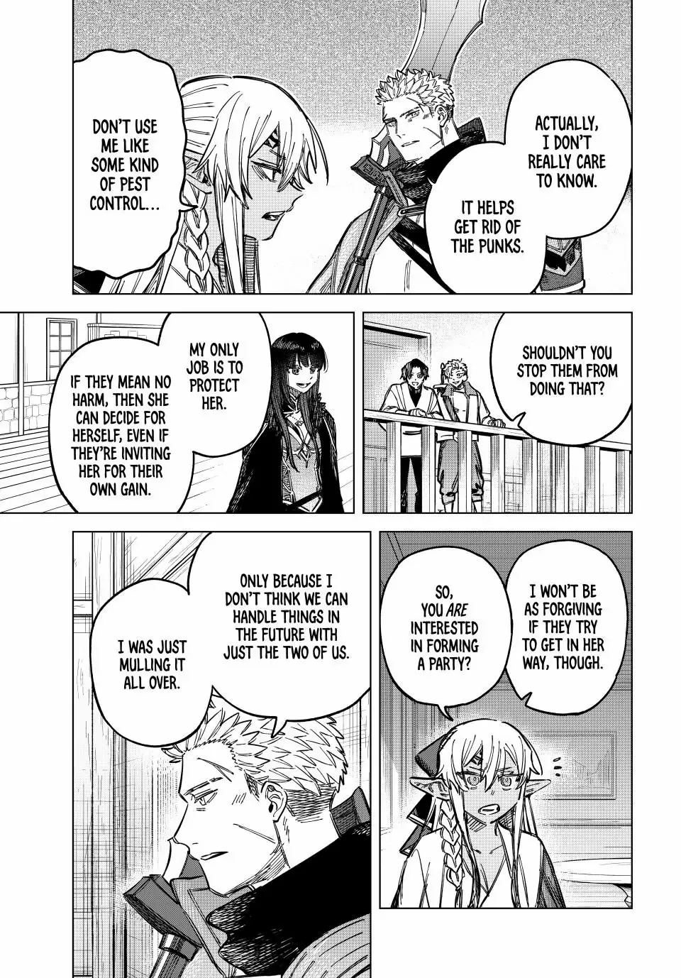 Read The Witch and the Mercenary Manga Online