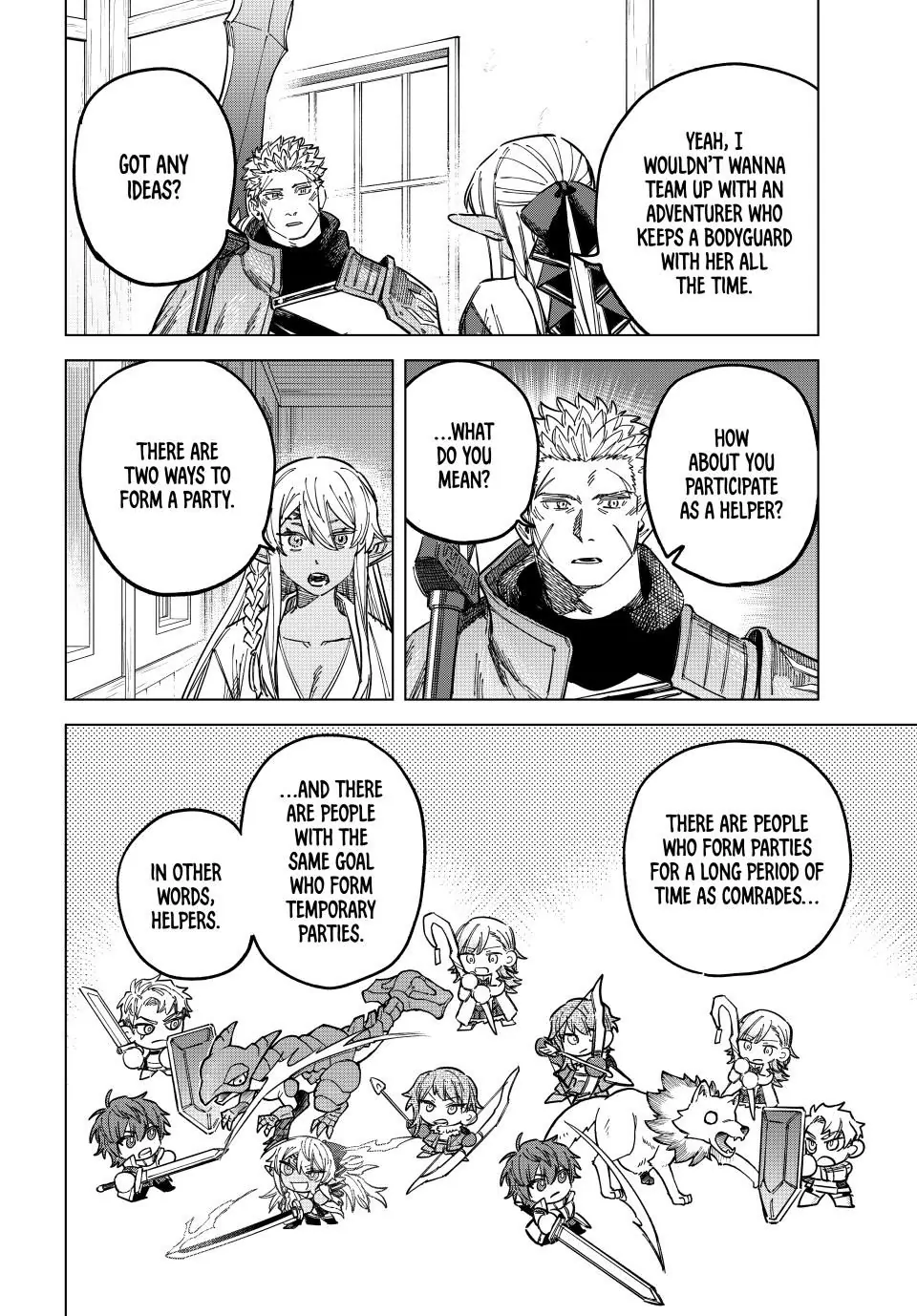 Read The Witch and the Mercenary Manga Online