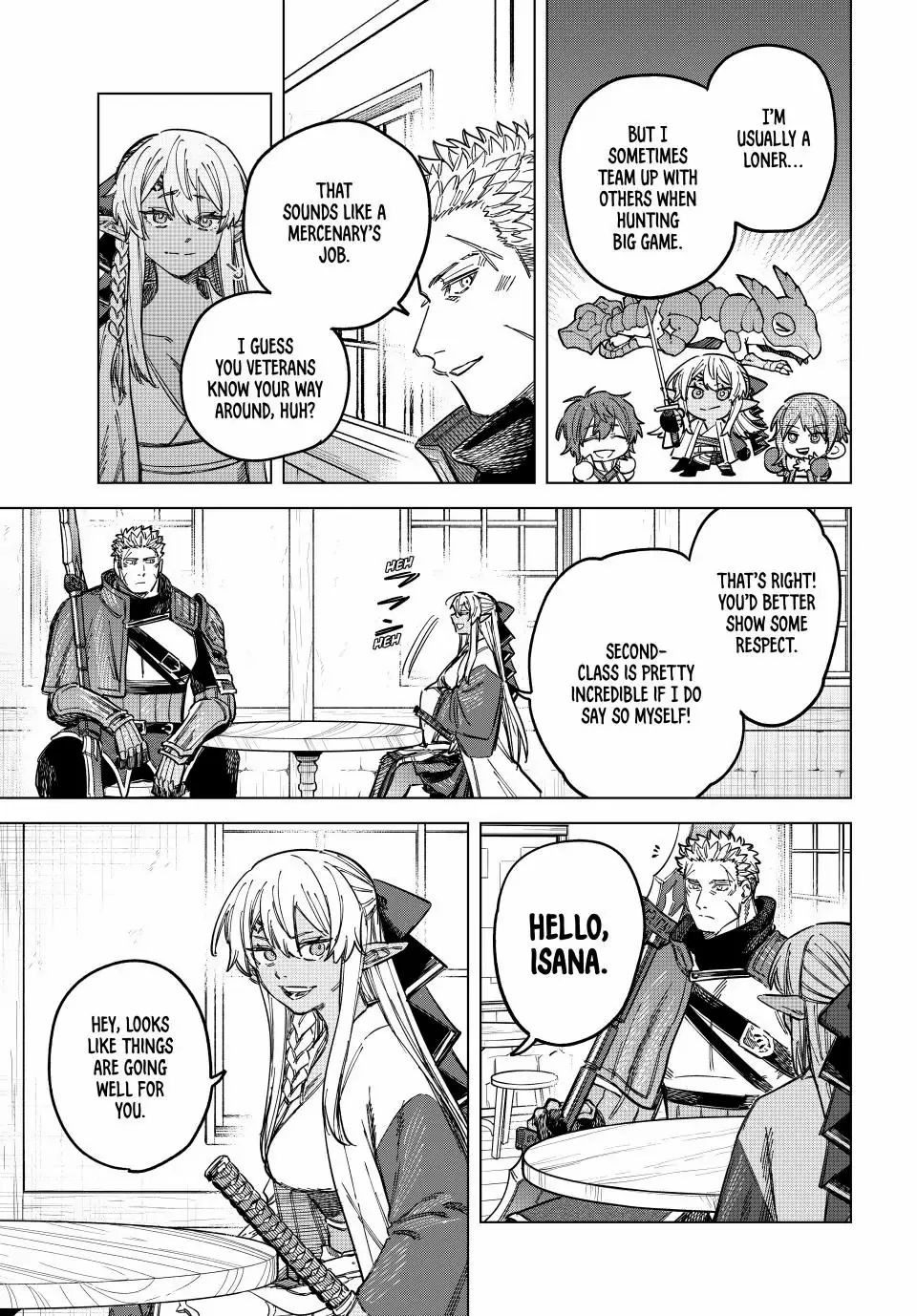 Read The Witch and the Mercenary Manga Online