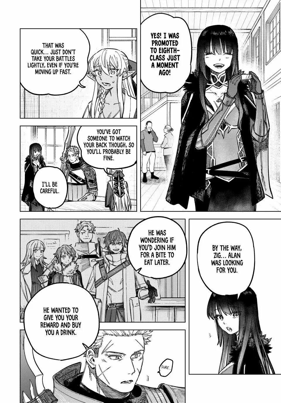 Read The Witch and the Mercenary Manga Online