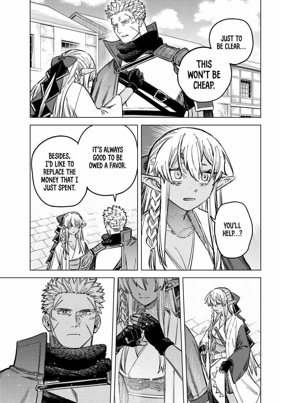 Read The Witch and the Mercenary Manga Online