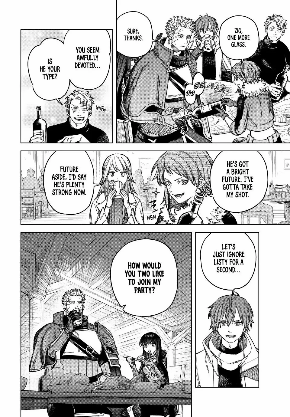 Read The Witch and the Mercenary Manga Online