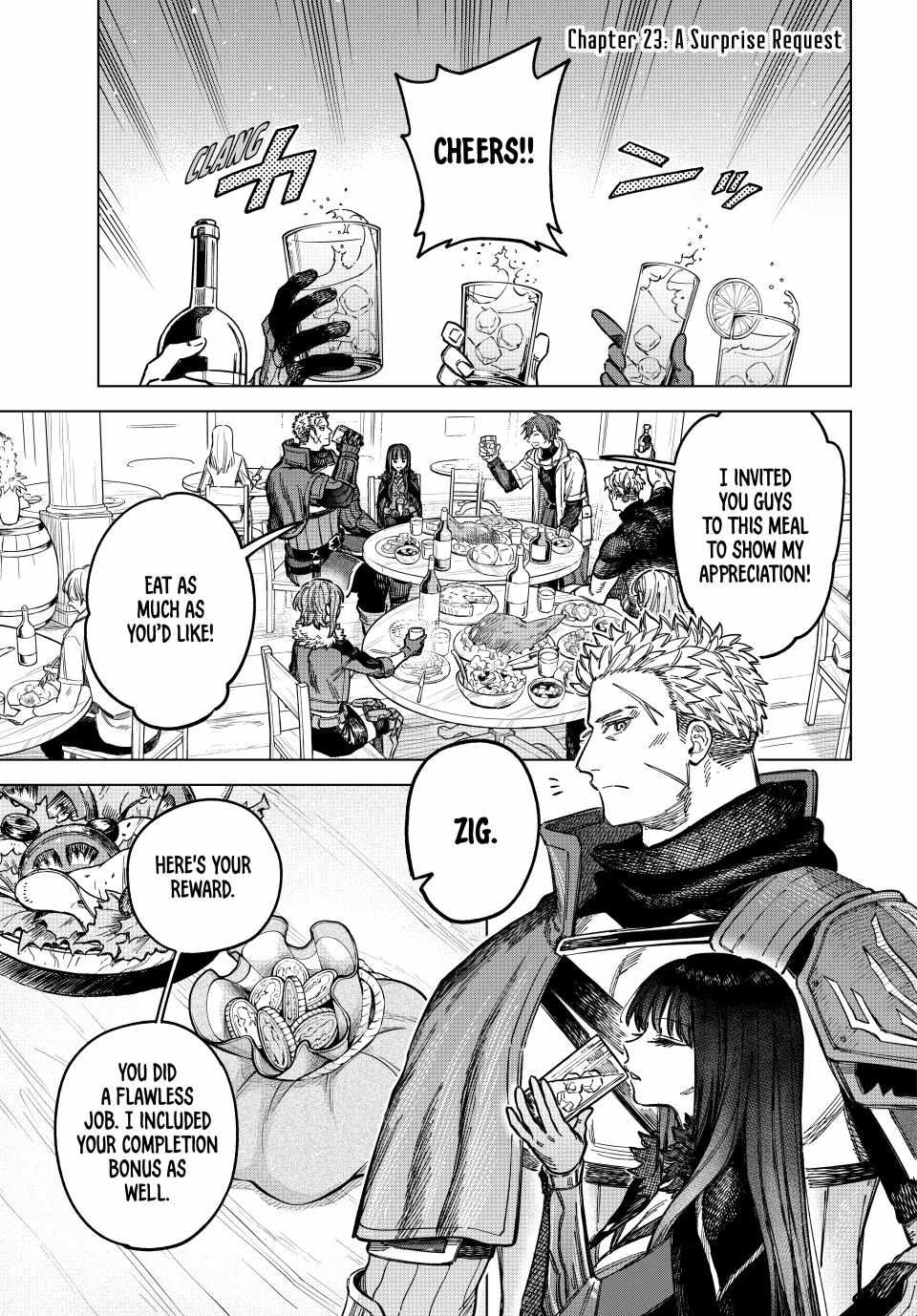 Read The Witch and the Mercenary Manga Online