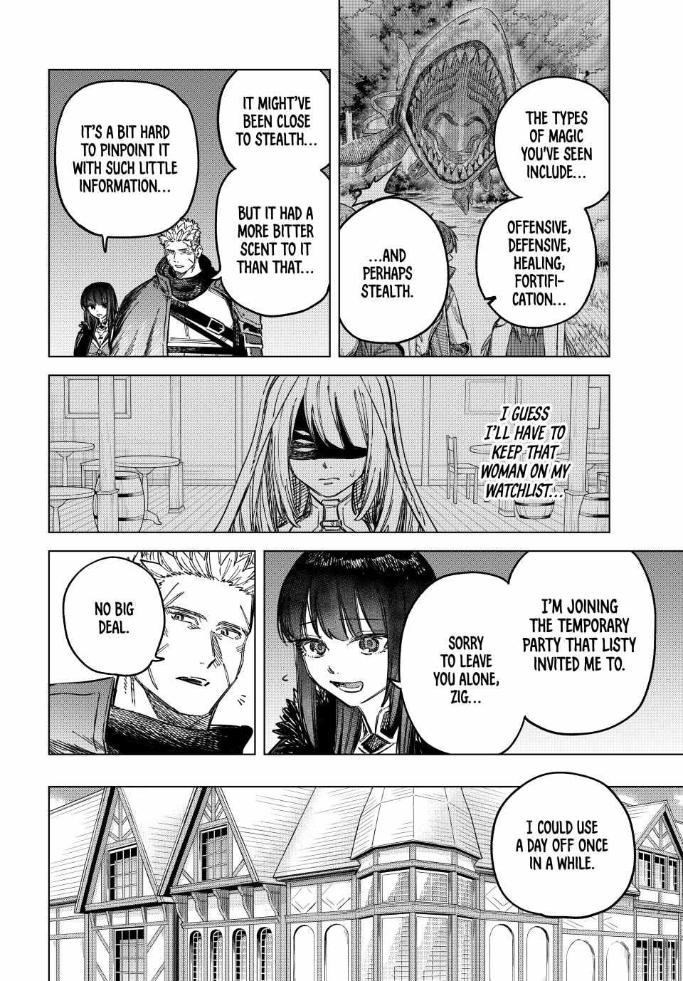Read The Witch and the Mercenary Manga Online