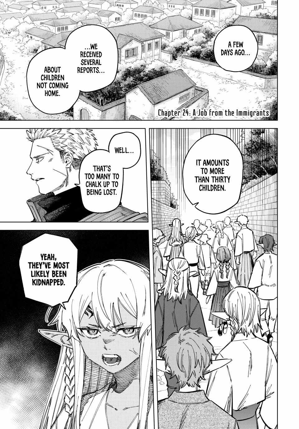 Read The Witch and the Mercenary Manga Online