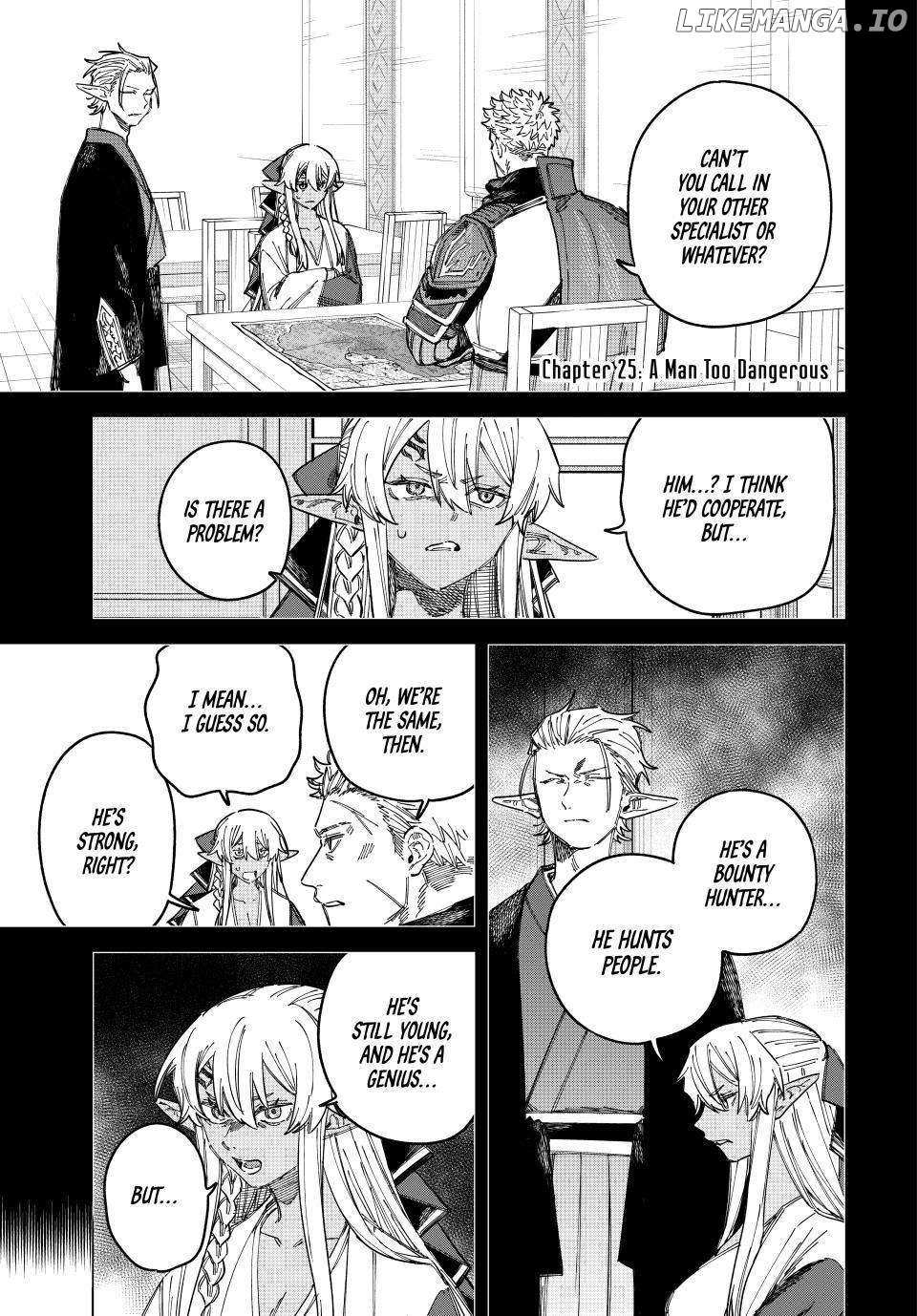 Read The Witch and the Mercenary Manga Online