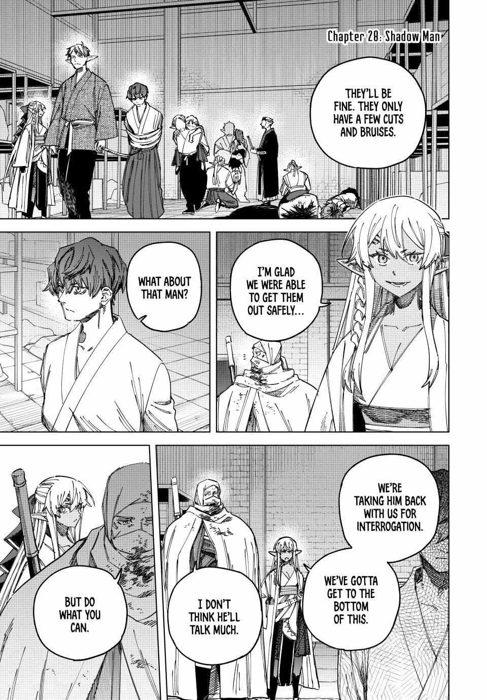 Read The Witch and the Mercenary Manga Online