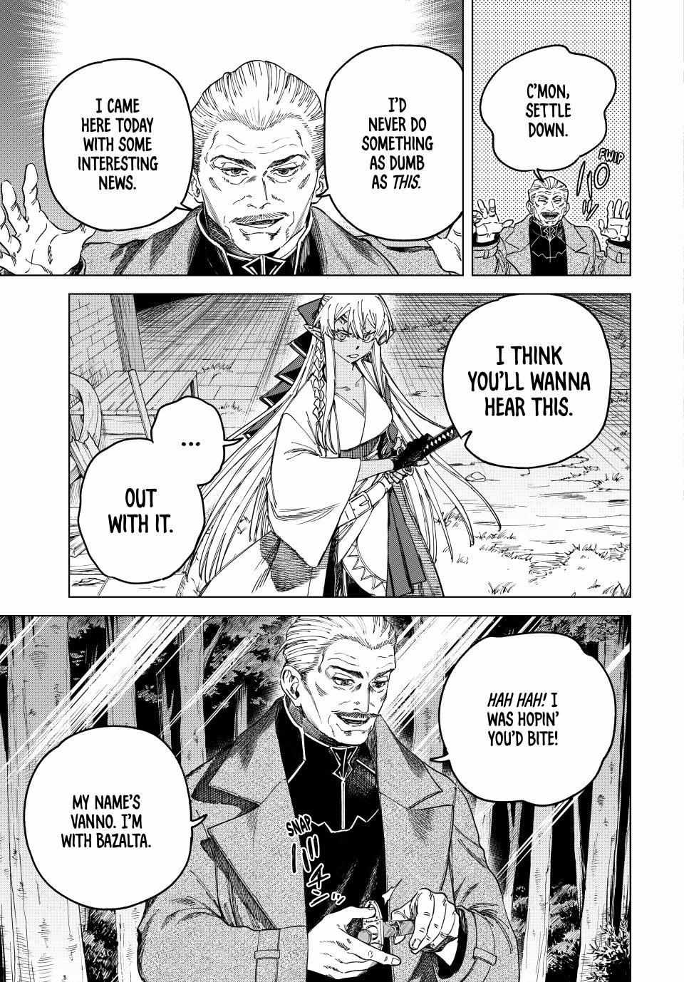 Read The Witch and the Mercenary Manga Online