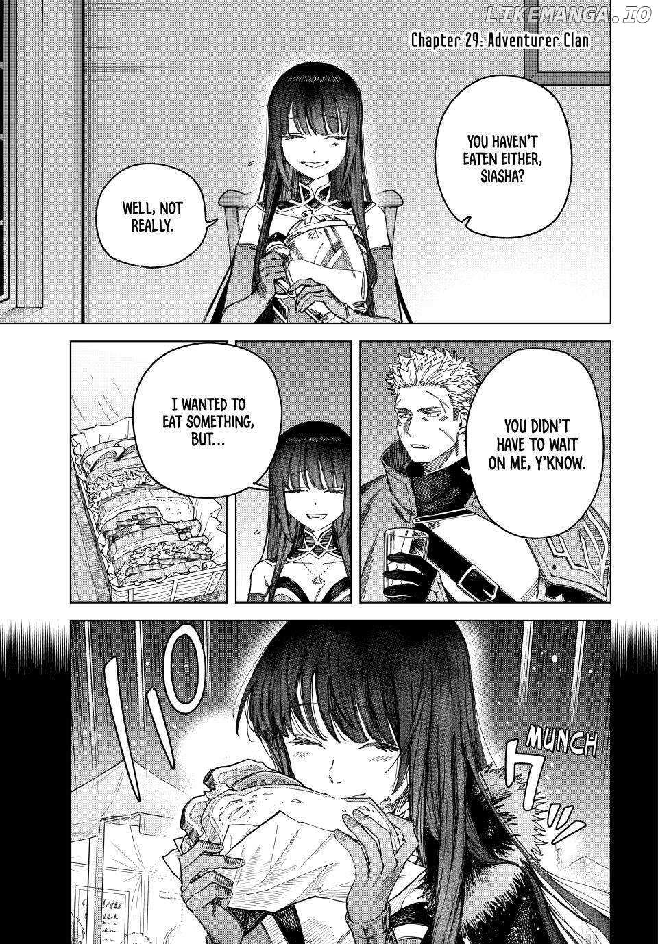 Read The Witch and the Mercenary Manga Online