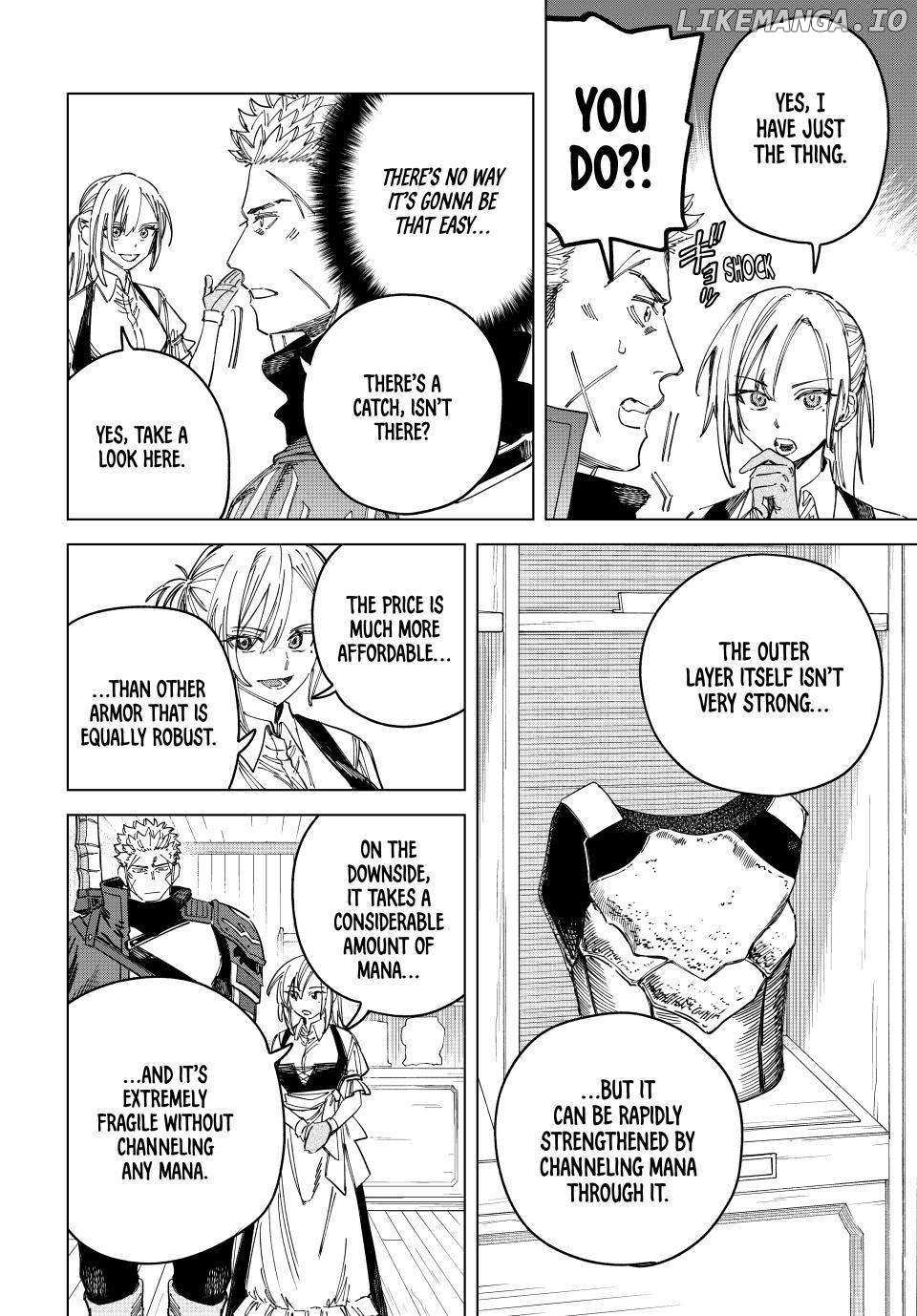 Read The Witch and the Mercenary Manga Online