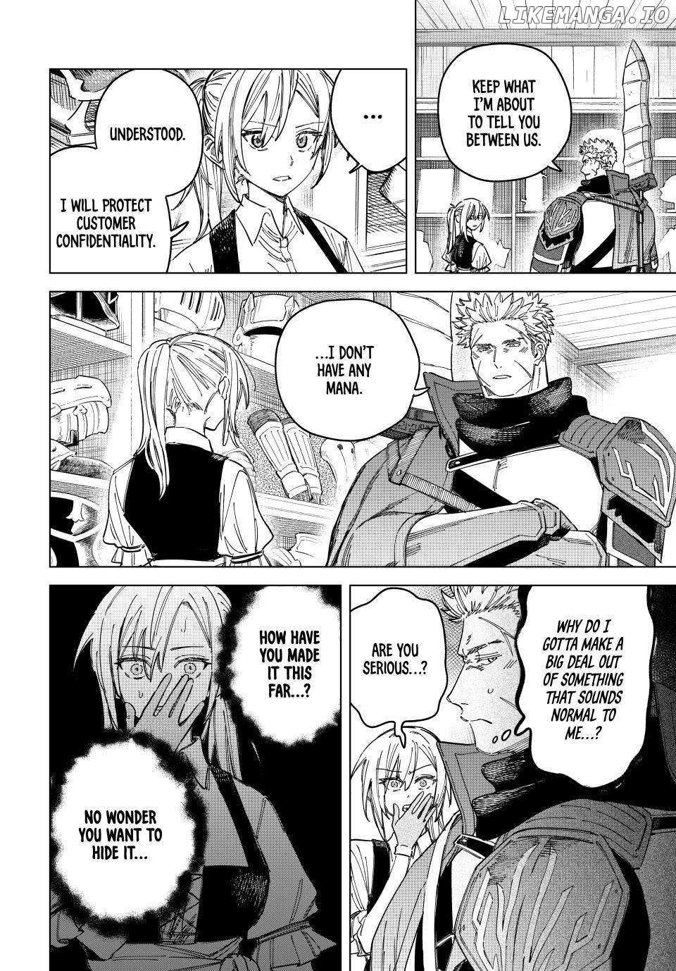 Read The Witch and the Mercenary Manga Online