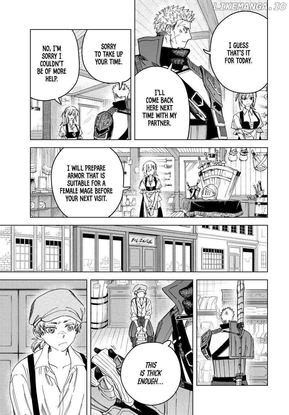 Read The Witch and the Mercenary Manga Online