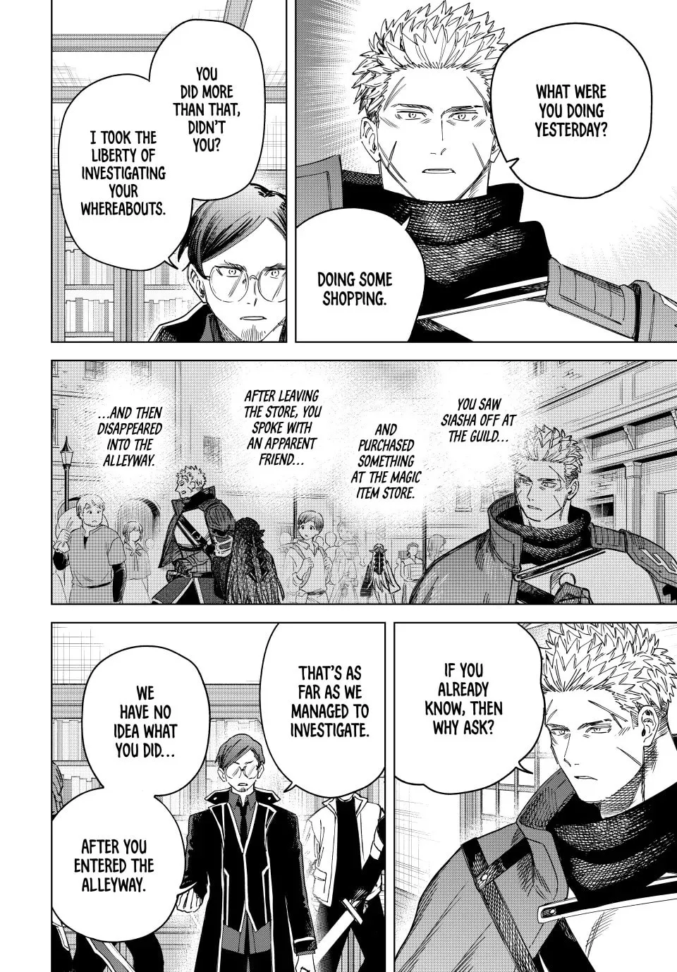 Read The Witch and the Mercenary Manga Online