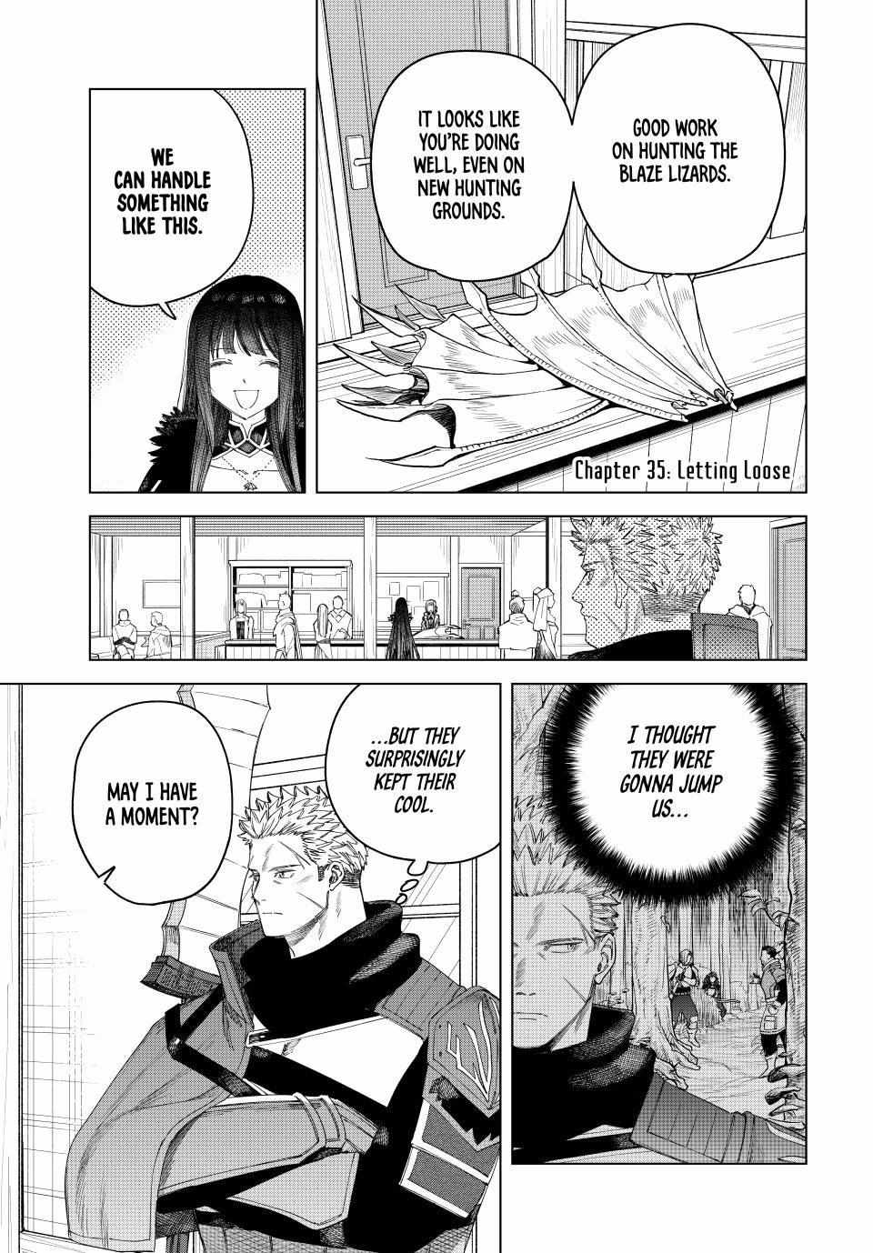 Read The Witch and the Mercenary Manga Online