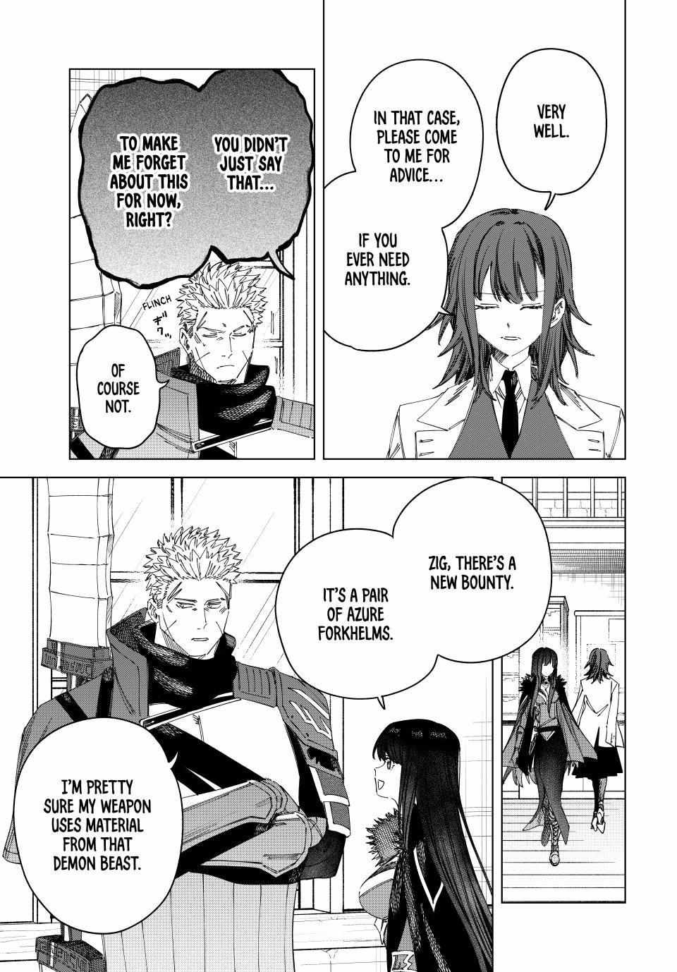 Read The Witch and the Mercenary Manga Online