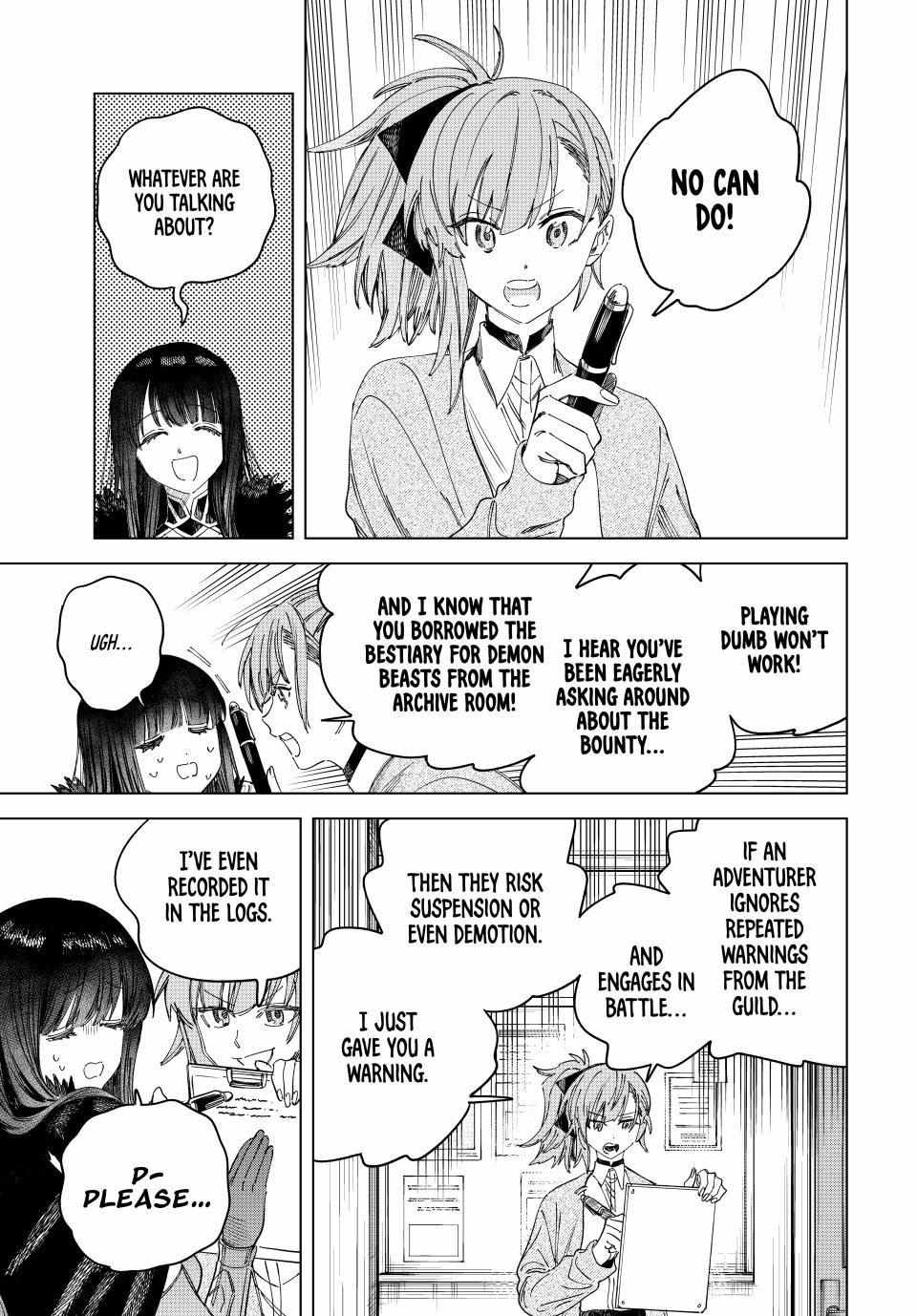 Read The Witch and the Mercenary Manga Online