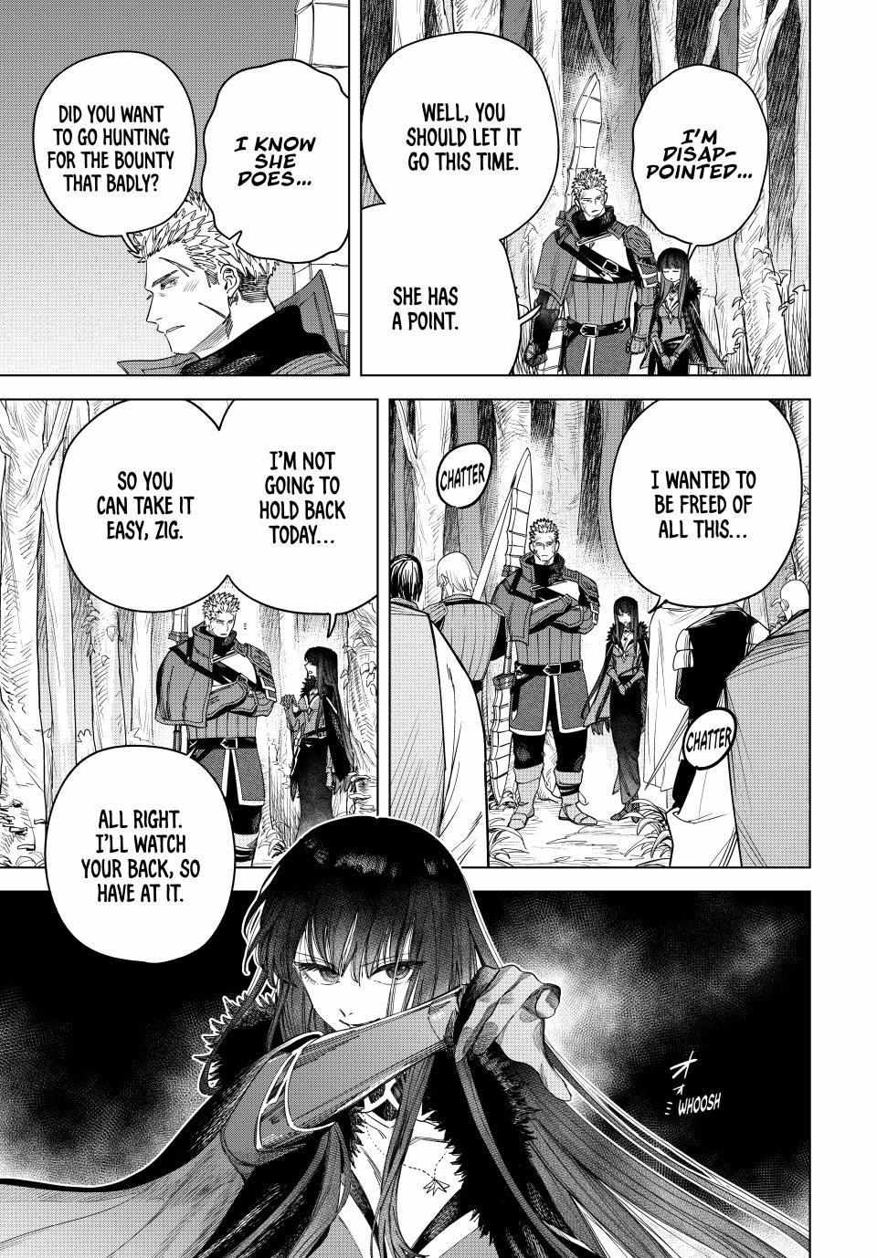 Read The Witch and the Mercenary Manga Online