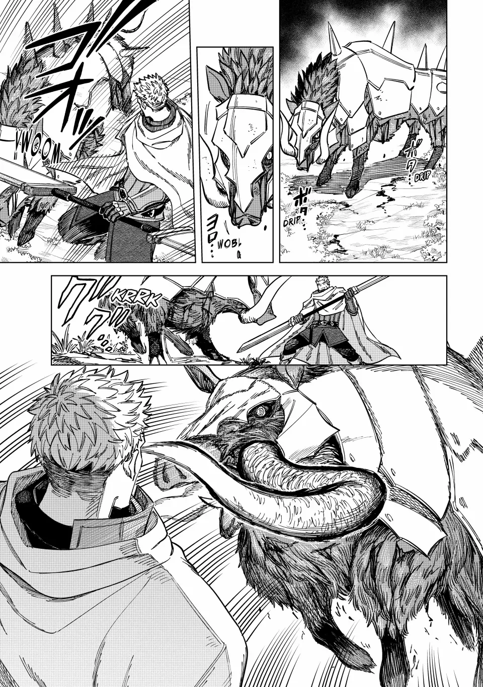 Read The Witch and the Mercenary Manga Online