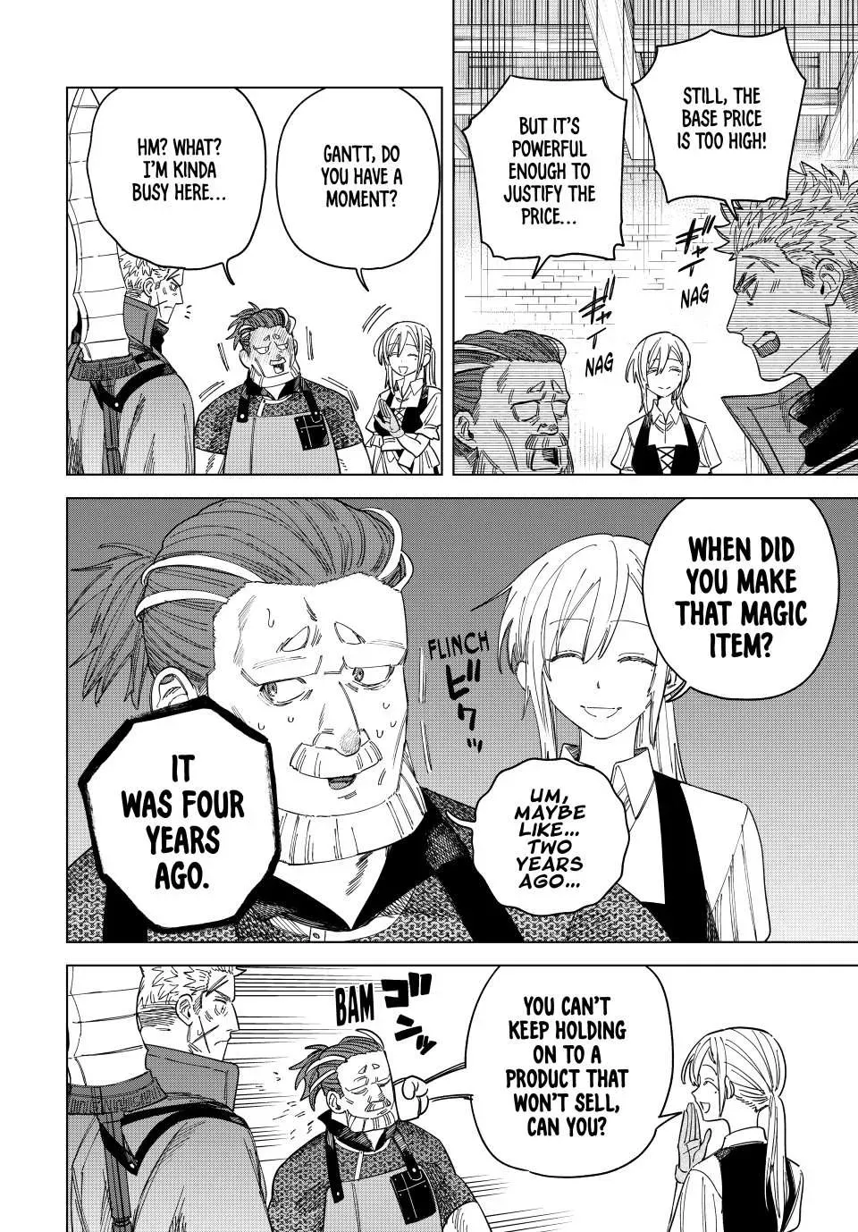 Read The Witch and the Mercenary Manga Online