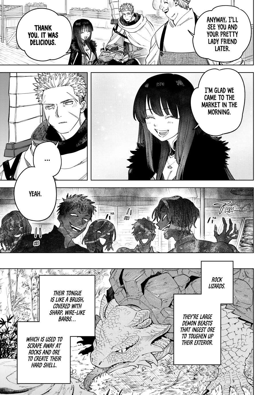 Read The Witch and the Mercenary Manga Online