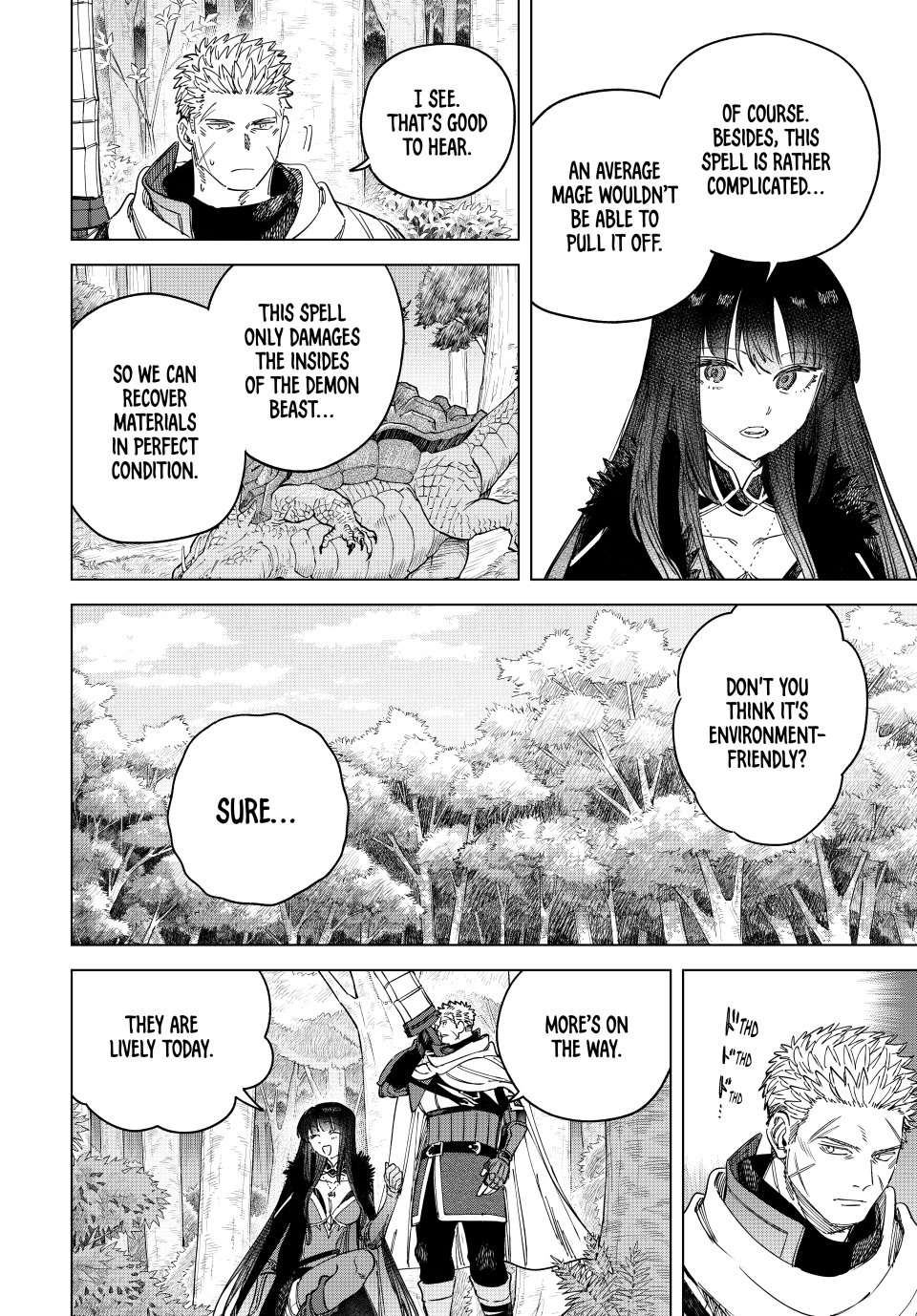 Read The Witch and the Mercenary Manga Online