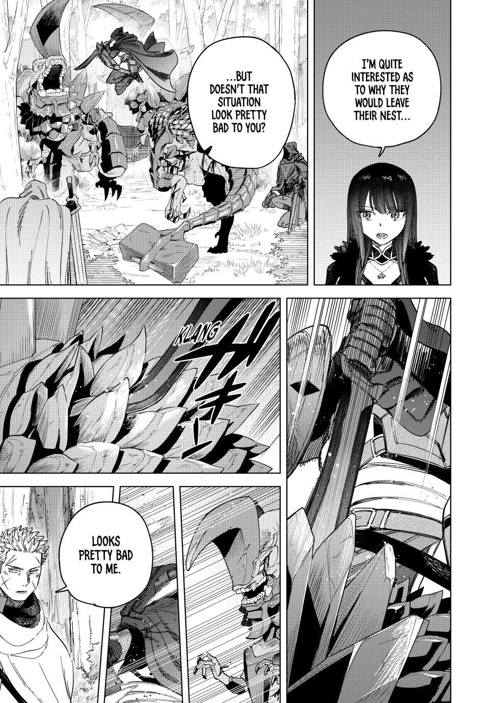 Read The Witch and the Mercenary Manga Online
