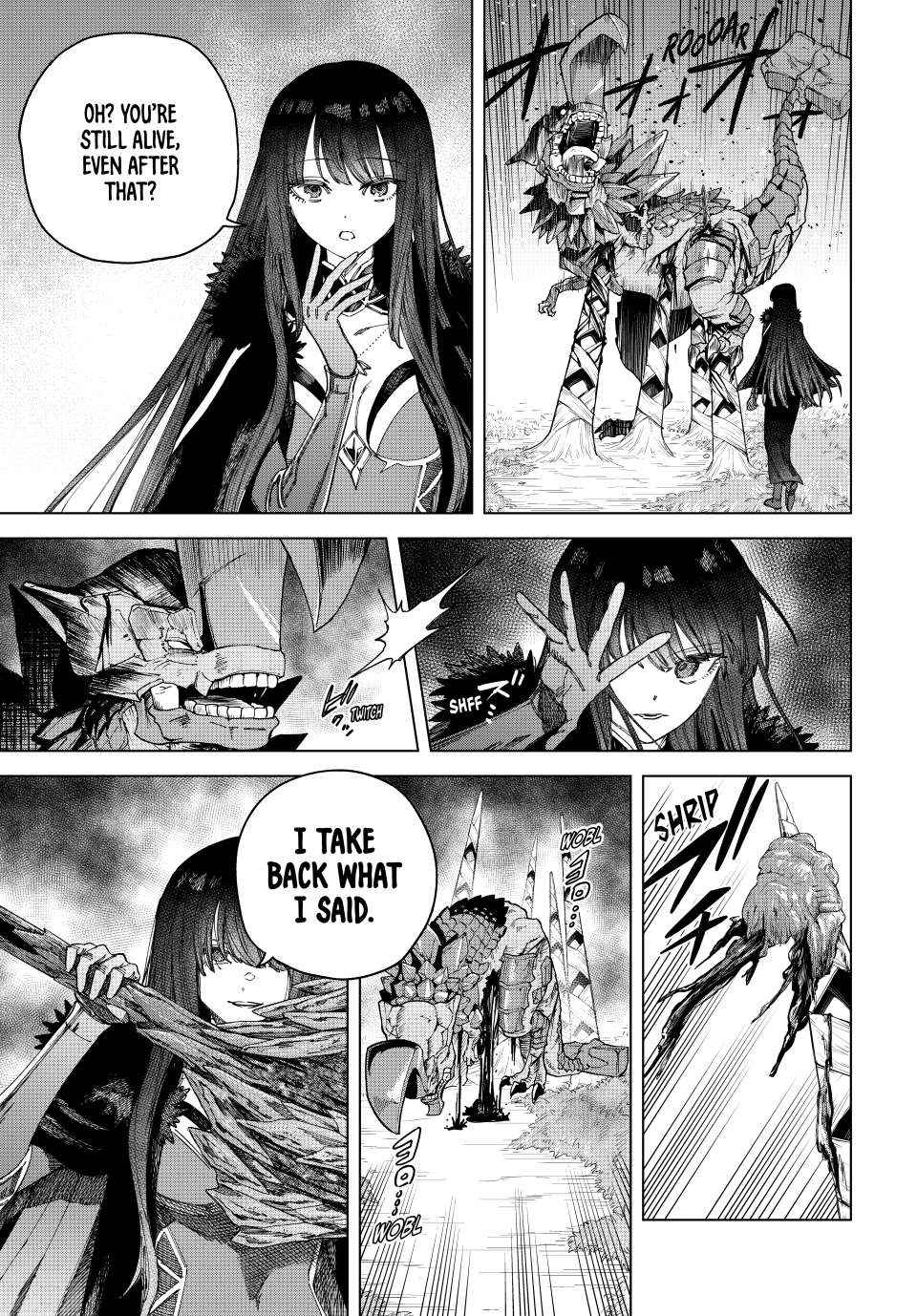Read The Witch and the Mercenary Manga Online