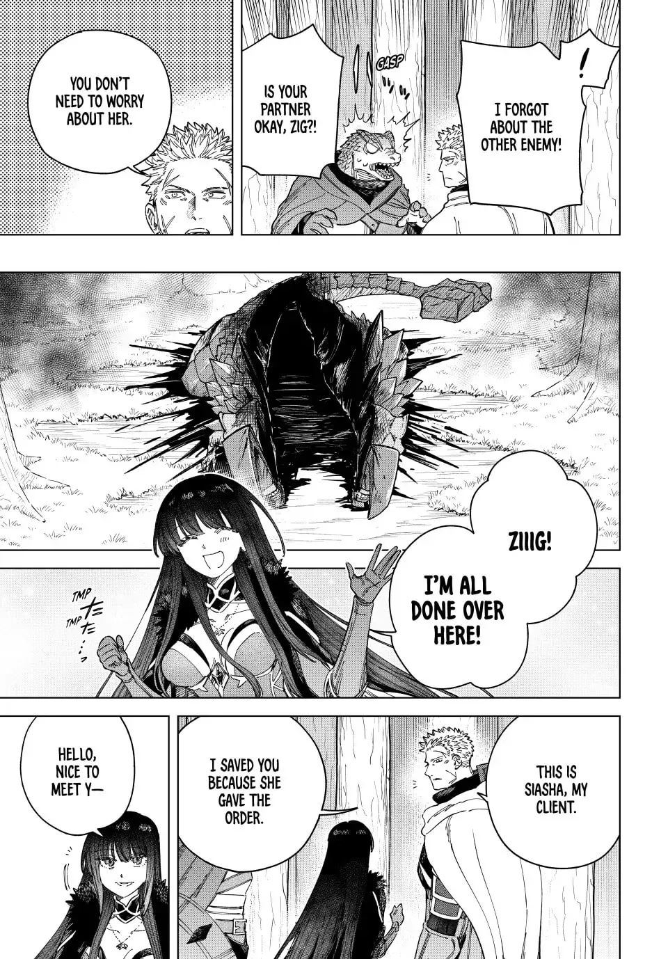 Read The Witch and the Mercenary Manga Online