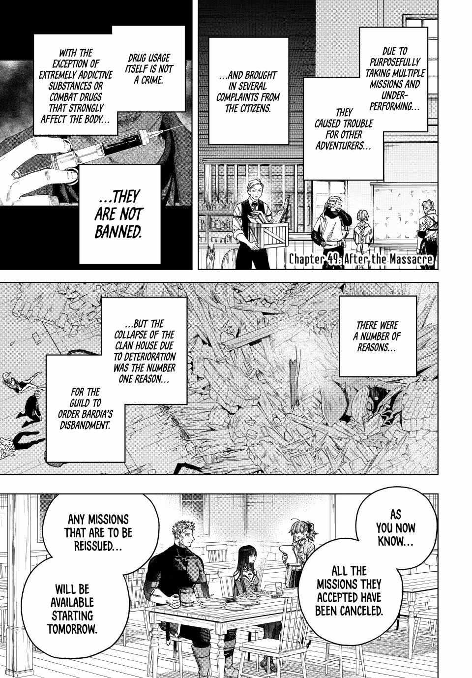 Read The Witch and the Mercenary Manga Online
