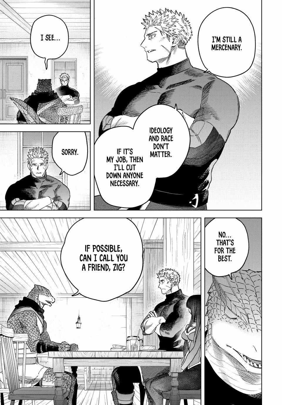 Read The Witch and the Mercenary Manga Online