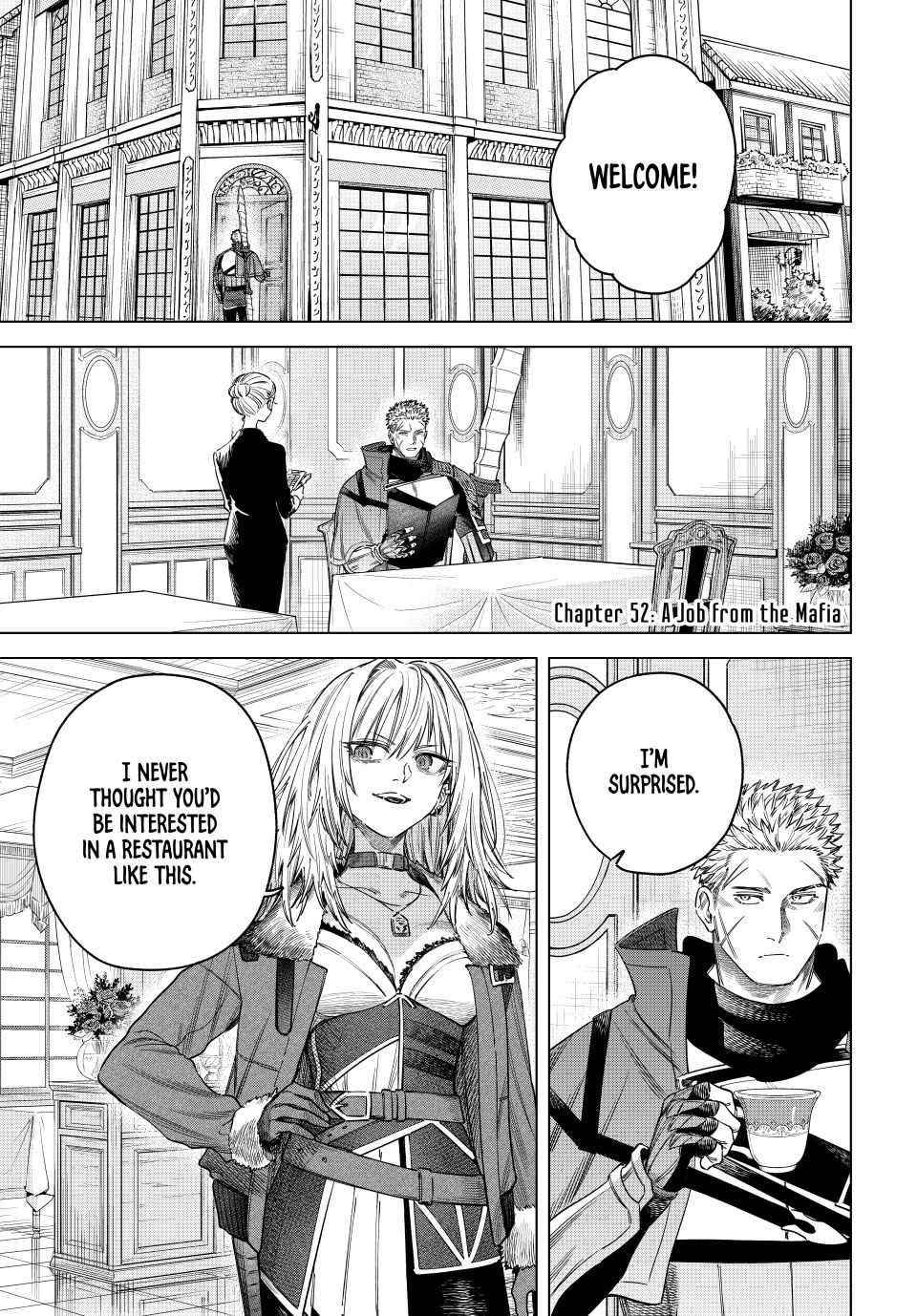 Read The Witch and the Mercenary Manga Online
