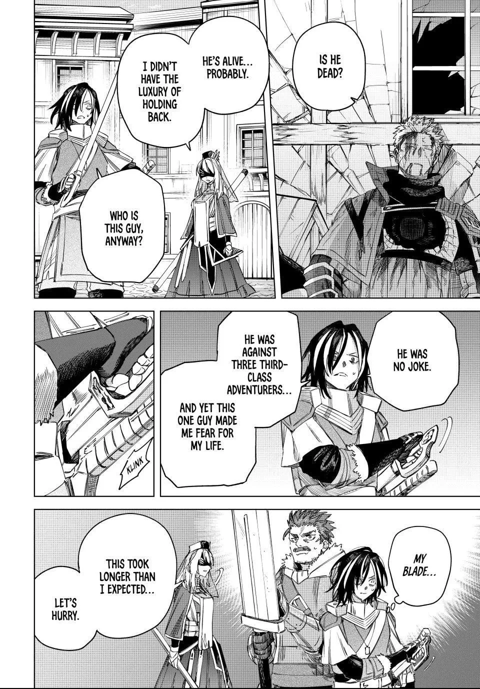 Read The Witch and the Mercenary Manga Online