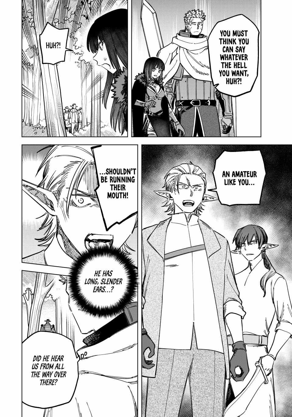 Read The Witch and the Mercenary Manga Online