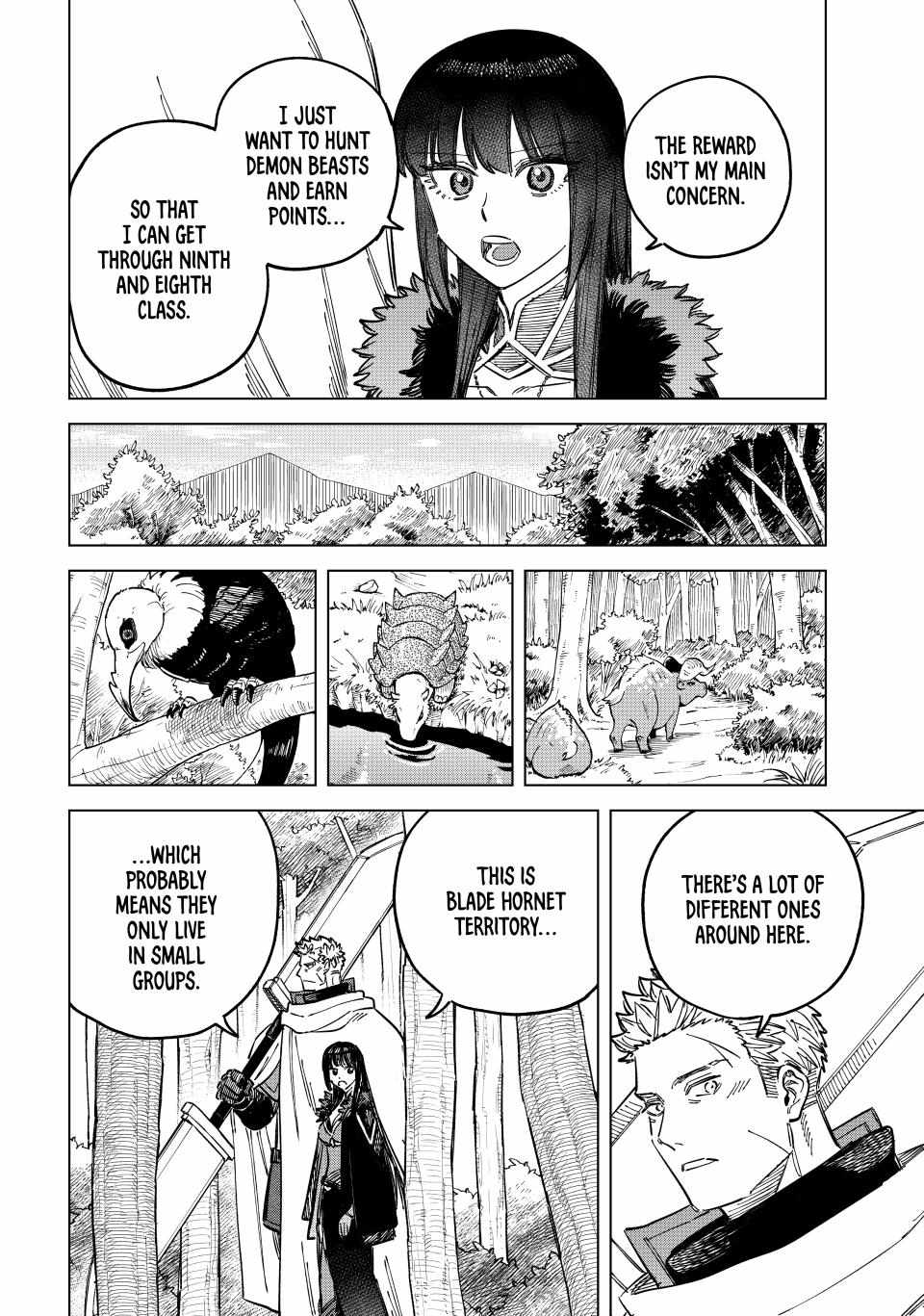 Read The Witch and the Mercenary Manga Online