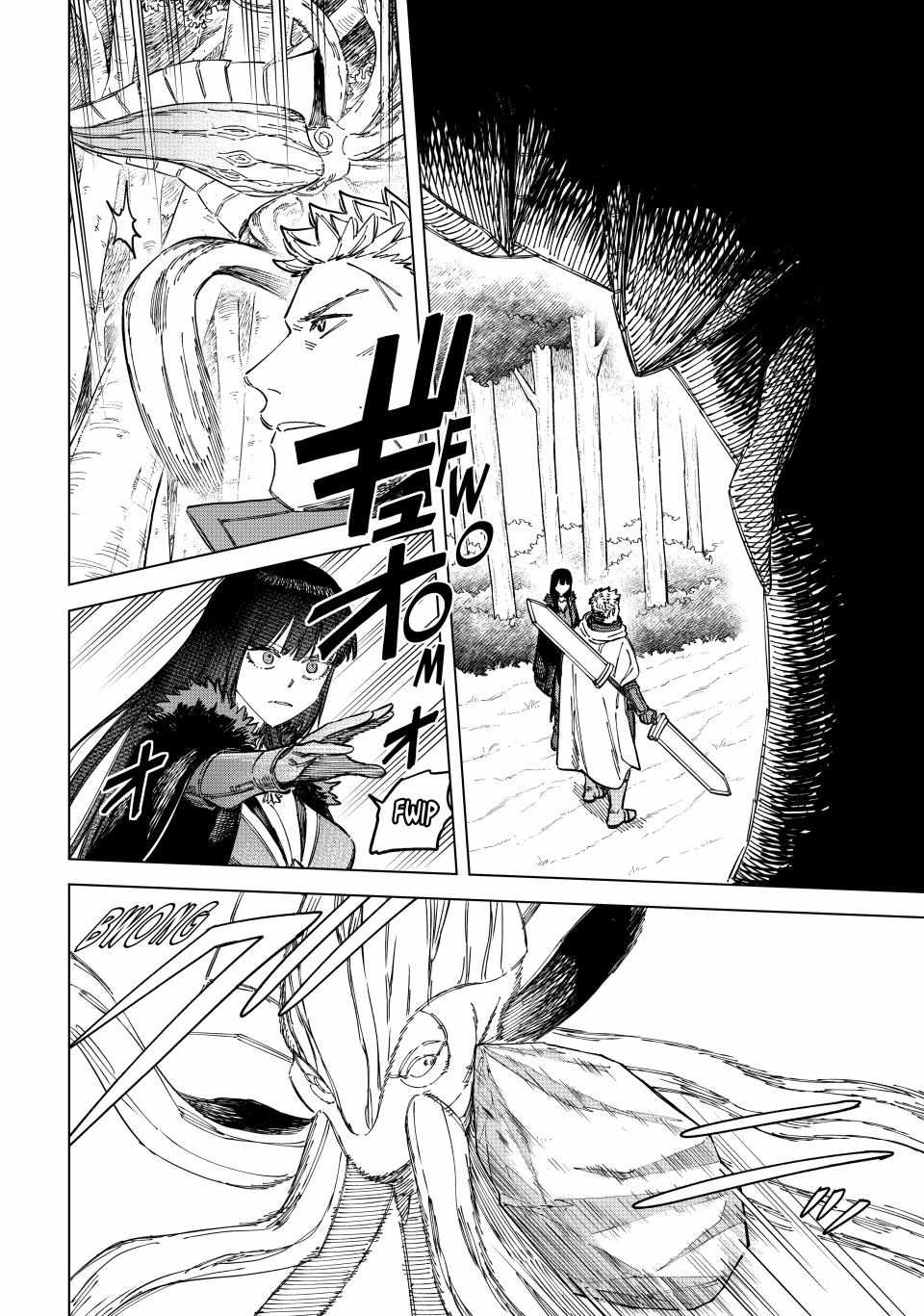 Read The Witch and the Mercenary Manga Online