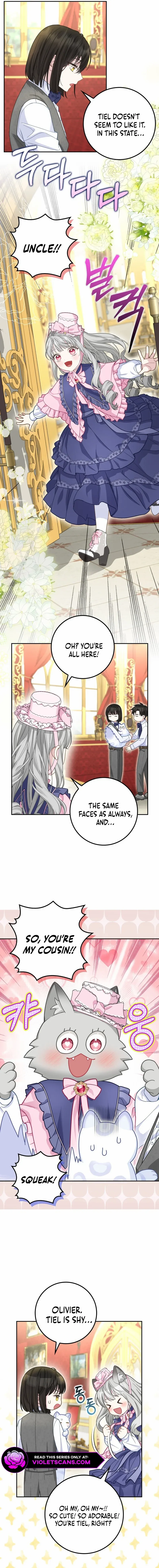 Read The snow leopard baby of the black leopard family Manga Online
