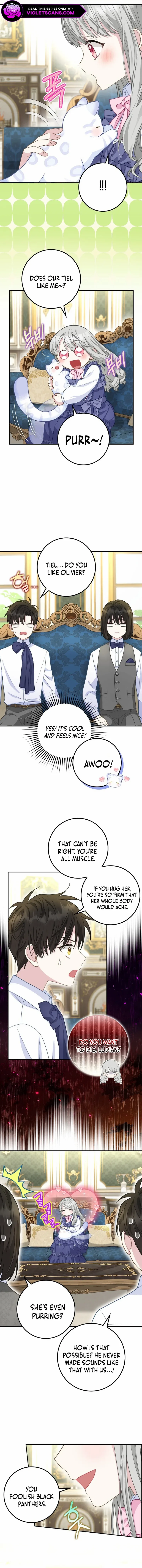 Read The snow leopard baby of the black leopard family Manga Online