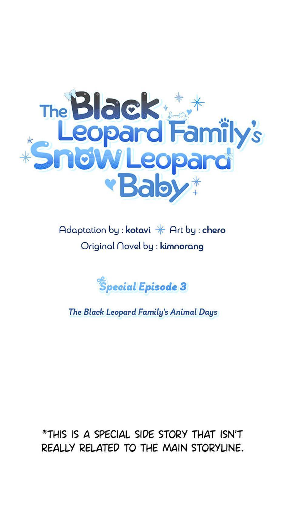 Read The snow leopard baby of the black leopard family Manga Online