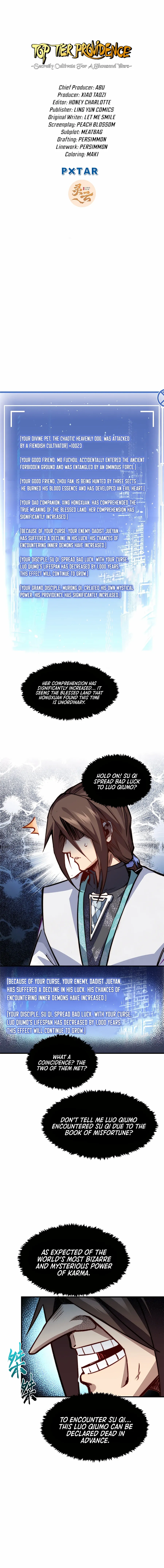 Read Top Tier Providence Manga Online